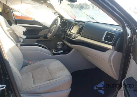 2018 Toyota Highlander Le Plus из США, поврежденный, VIN 5TDZZRFH9JS240550